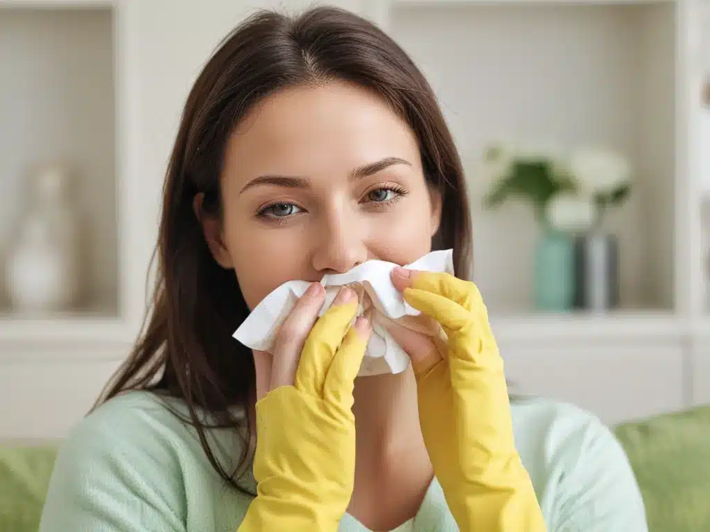 Treat Spring Allergies with Home Cleaning