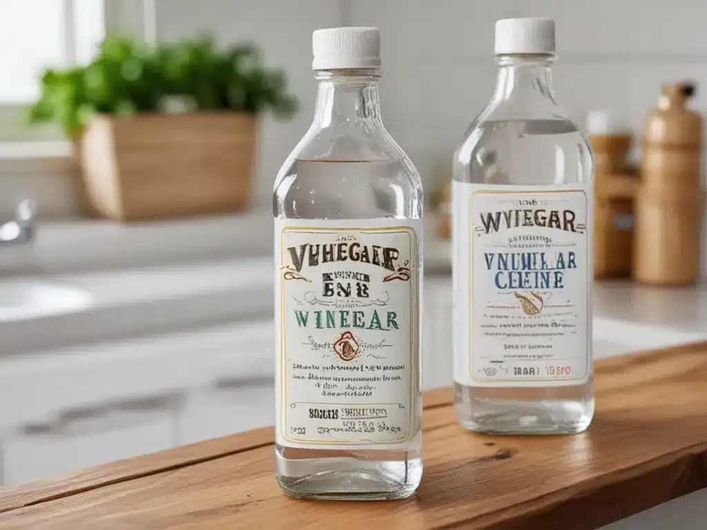 Unleash The Power Of White Vinegar For Incredible Cleaning