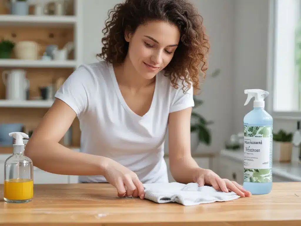 Use Natural Disinfectants for a Germ-Free Spring Clean