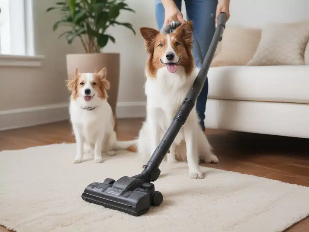 Vacuuming Like A Pro For Homes With Pets