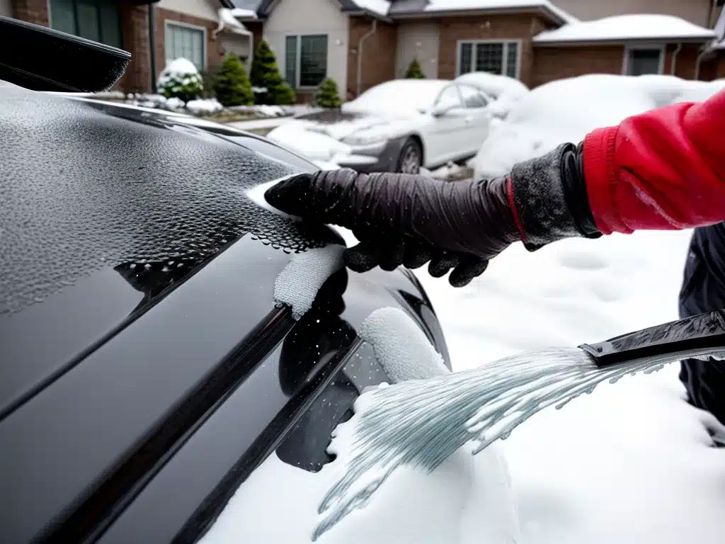 Wash Away Winter Grime on Exterior Surfaces