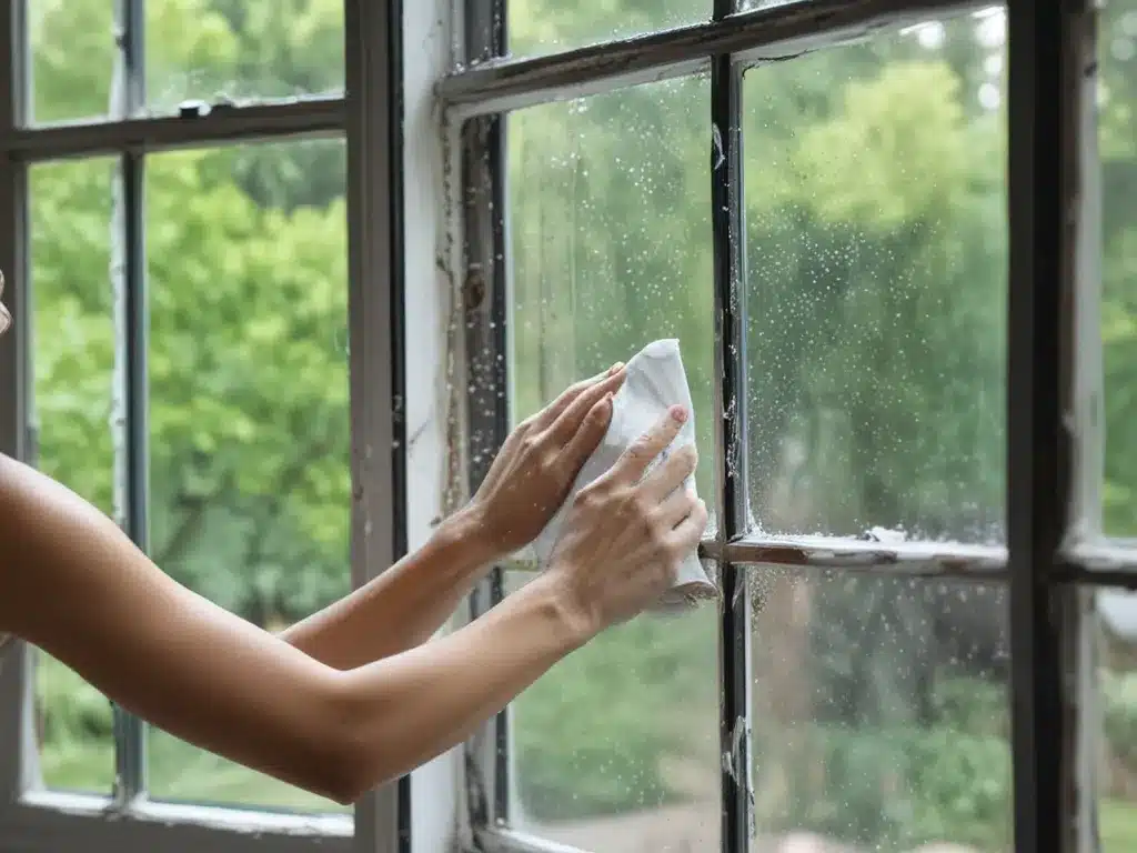 Wash The Day Away: Cleaning Windows And Screens