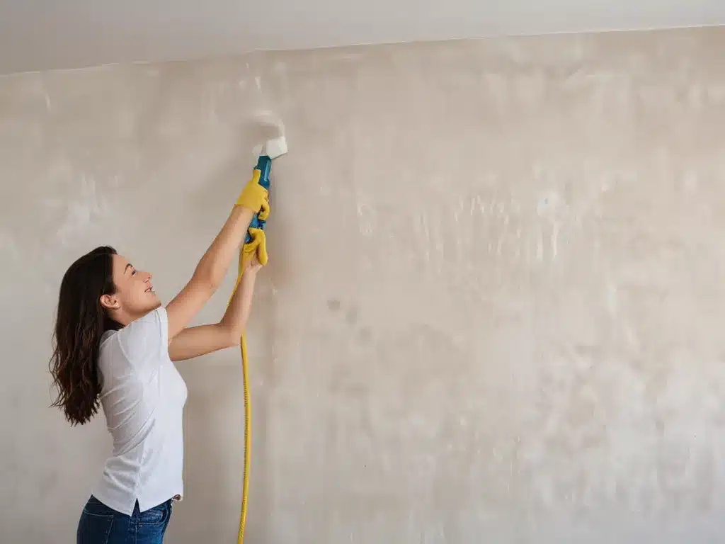 Wash Walls and Ceilings for a Dust-Free Home