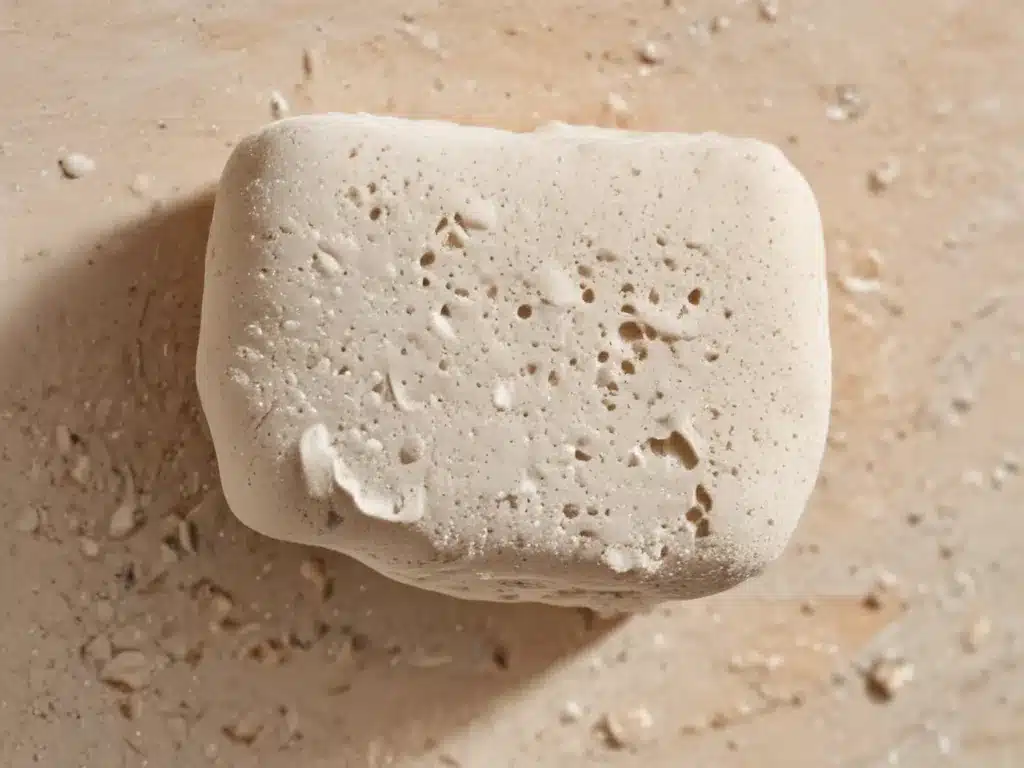 Wipe Out Soap Scum with a Natural Pumice Stone