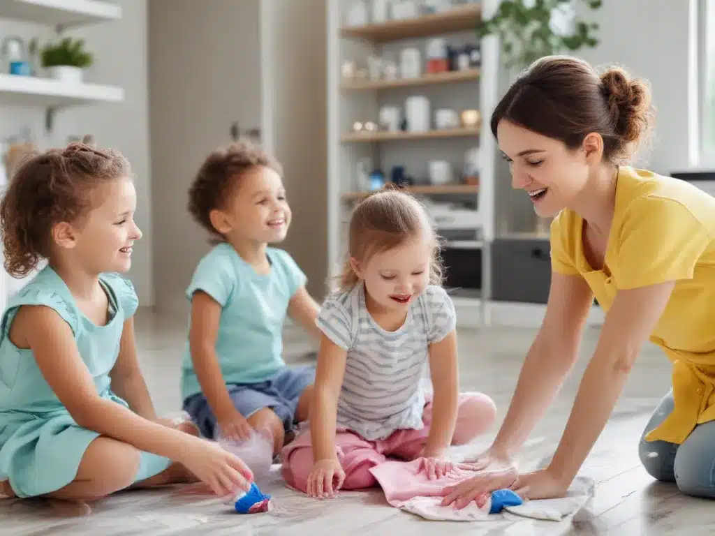 fight mess without chemicals using these family-friendly cleaning products