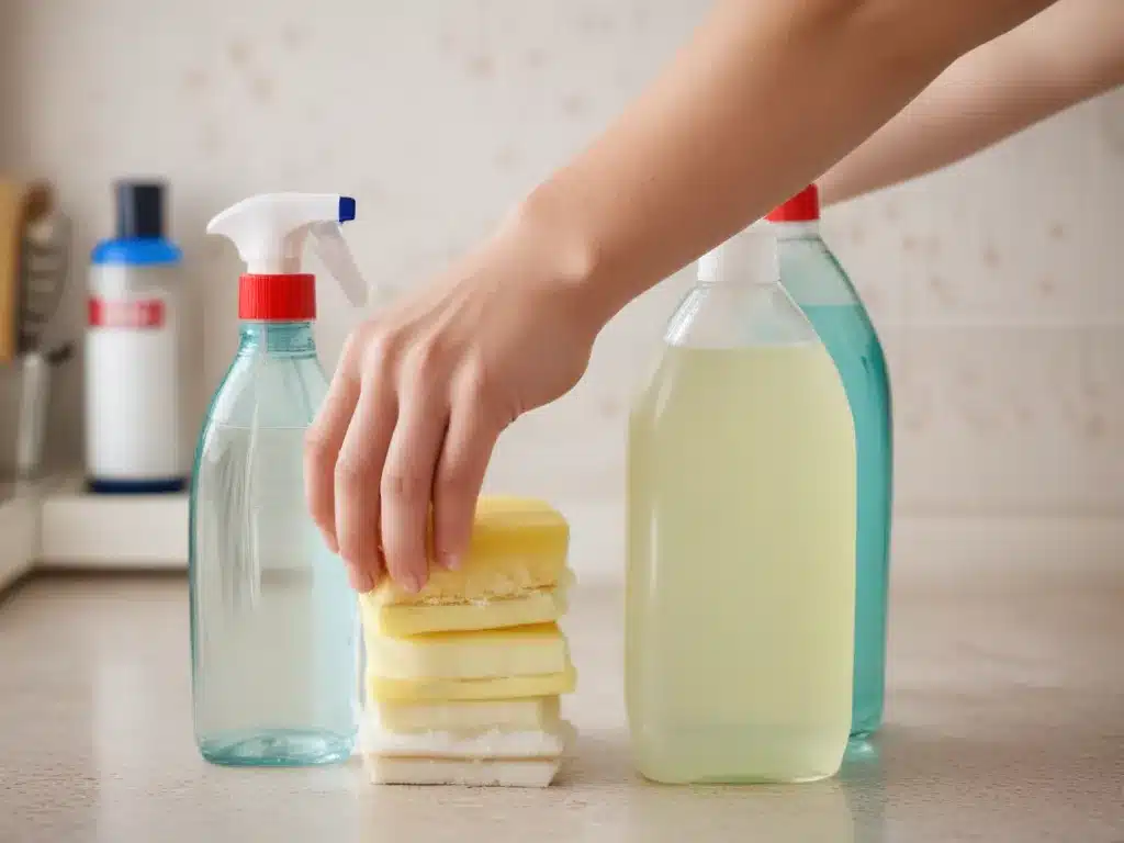 A Little Elbow Grease – Make Homemade Cleaners With Stuff In Your Cupboard