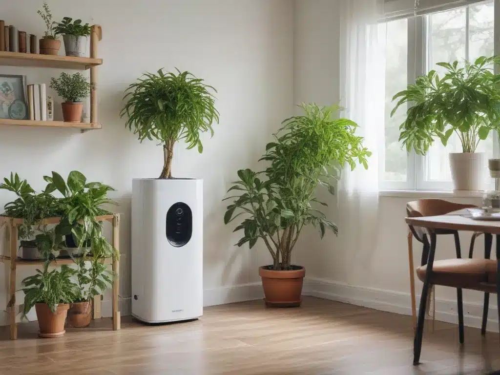 A Sanitized Home with Air Purifying Plants