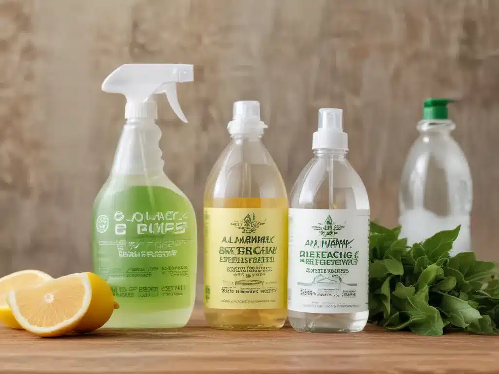 All-Natural Disinfecting Solutions