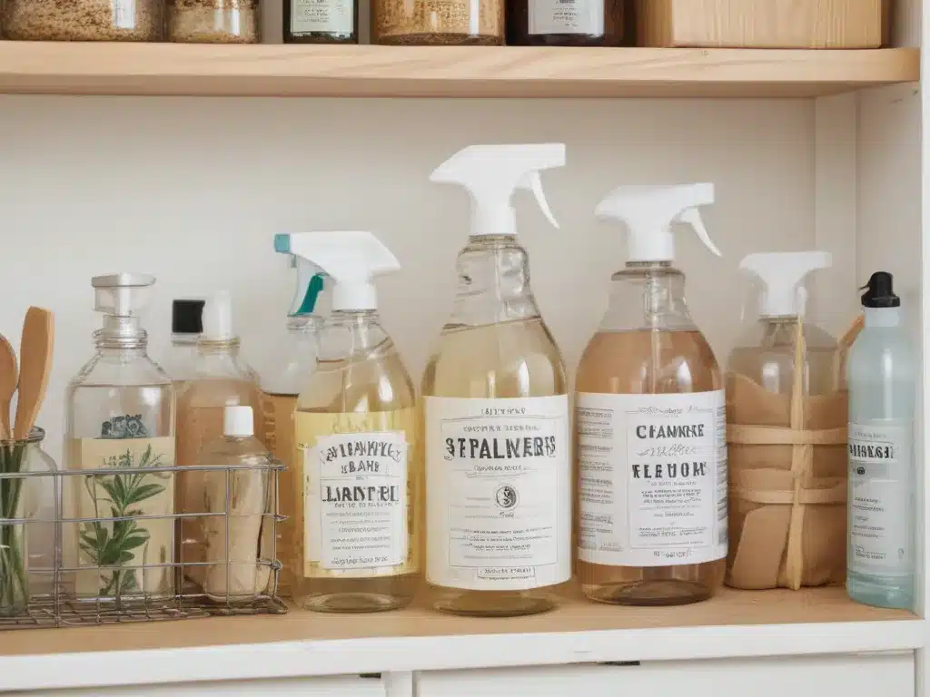 All-Purpose DIY Cleaners From Pantry Staples