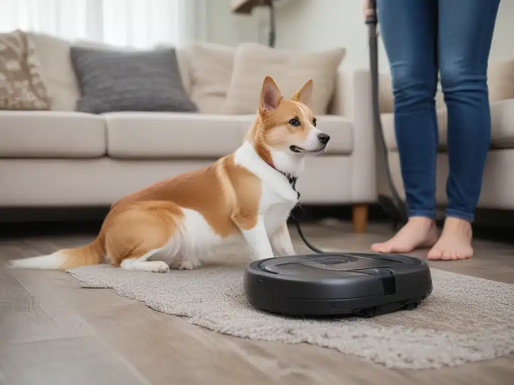 Automated Vacuums Pick Up After Your Pets