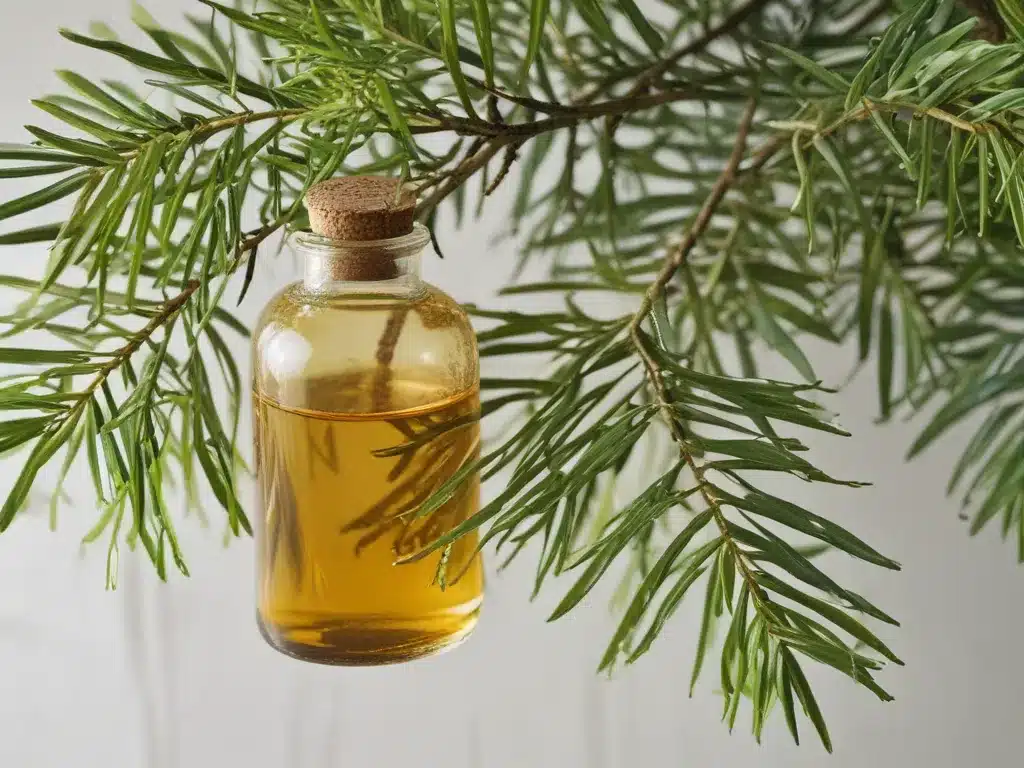 Banish Mildew with Tea Tree Oil Magic