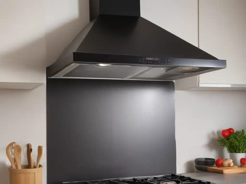 Banish Sticky Splashes on Your Cooker Hood