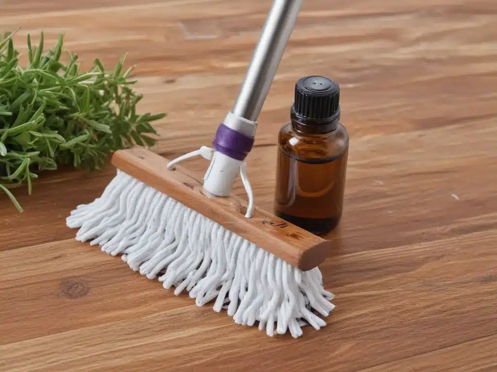 Boost Your Mop with Essential Oils