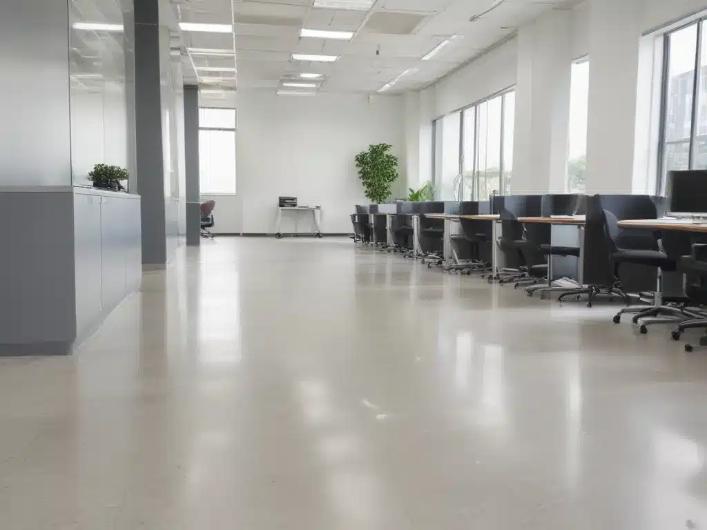 Business Office Deep Clean: First Impressions Matter