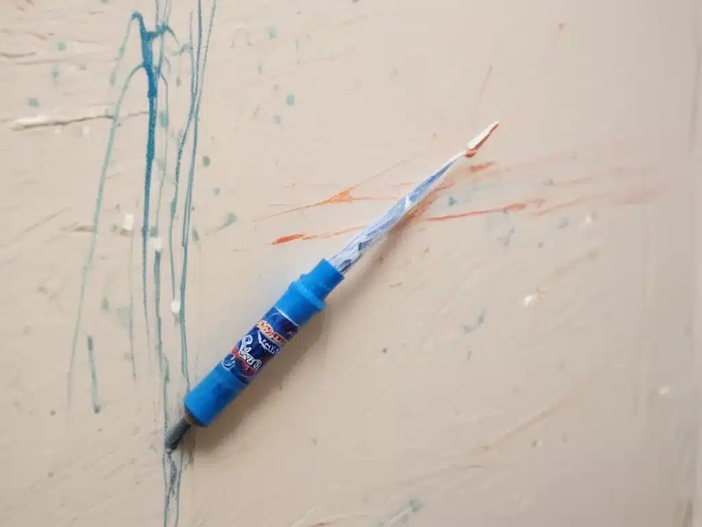 Bye-Bye Crayon Marks on Walls With Toothpaste