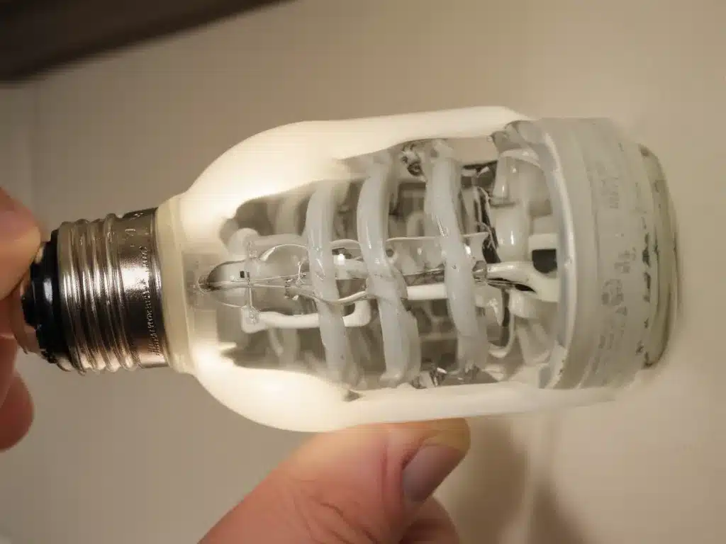 CFL Bulb Cleanup Done Right