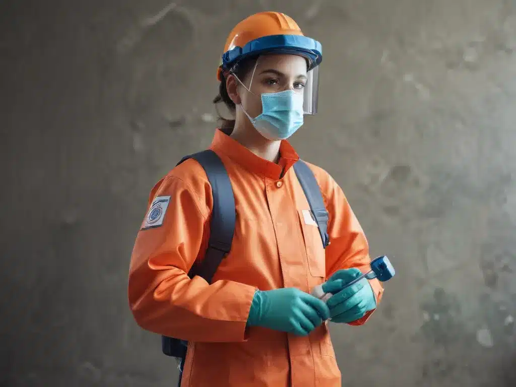 Can Wearables Protect Cleaners from Hazardous Chemicals?