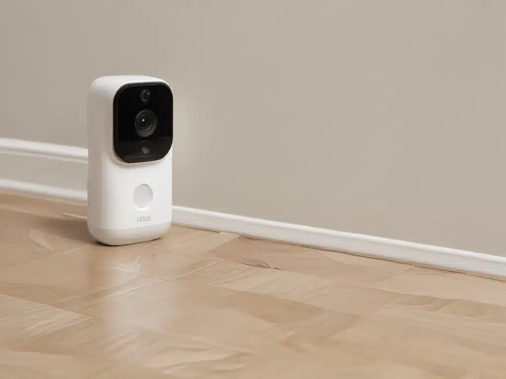 Catch Messes Early with Motion-Sensing Cameras