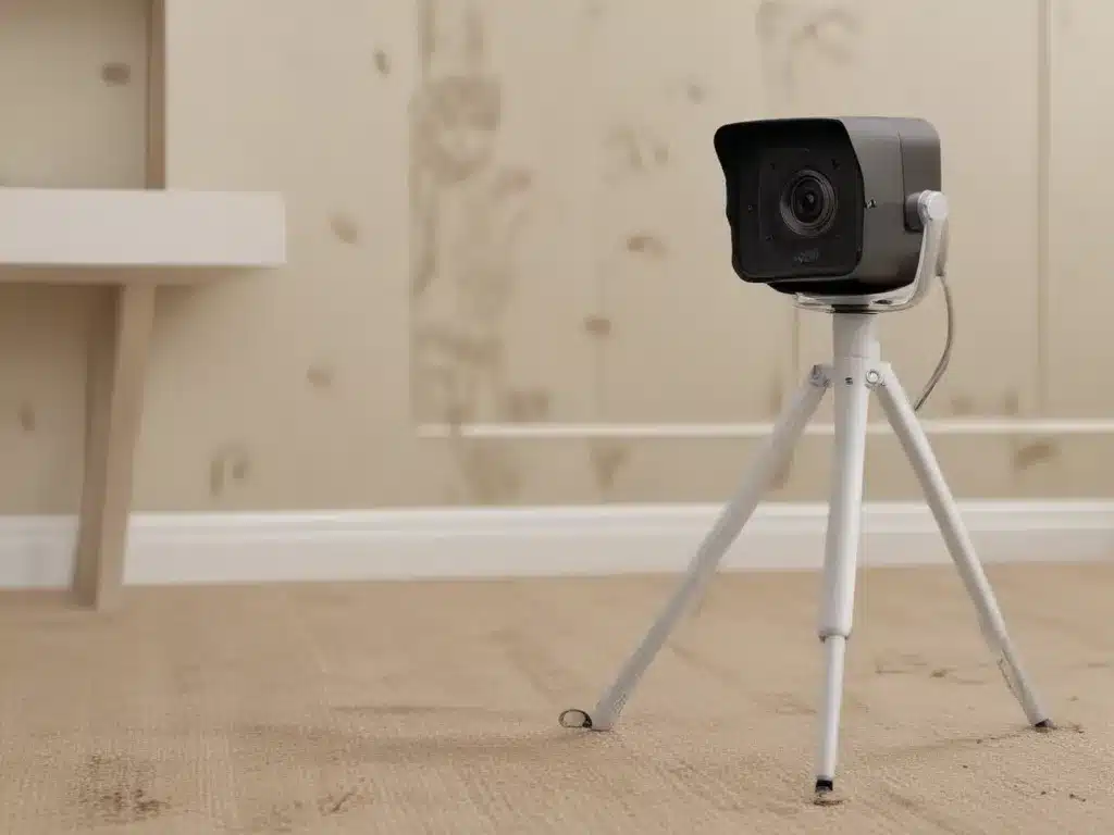 Catch Messes Early with Motion Tracking Cameras