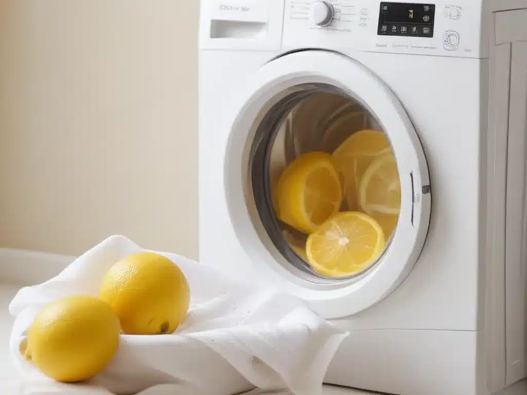 Clean And Whiten Laundry With Lemon Juice