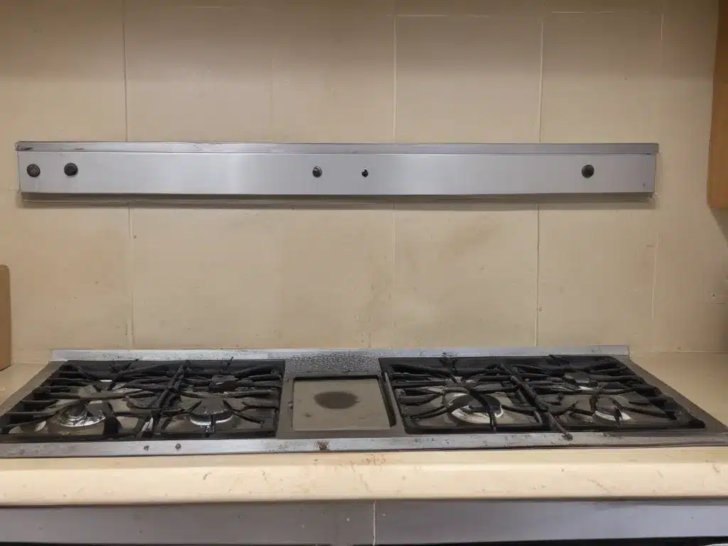 Clean Greasy Oven Hoods with Dawn Dish Soap