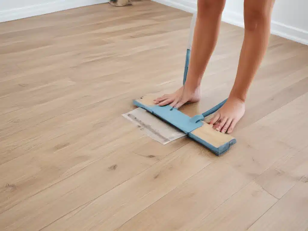 Clean Hard Floors Without Toxic Chemicals