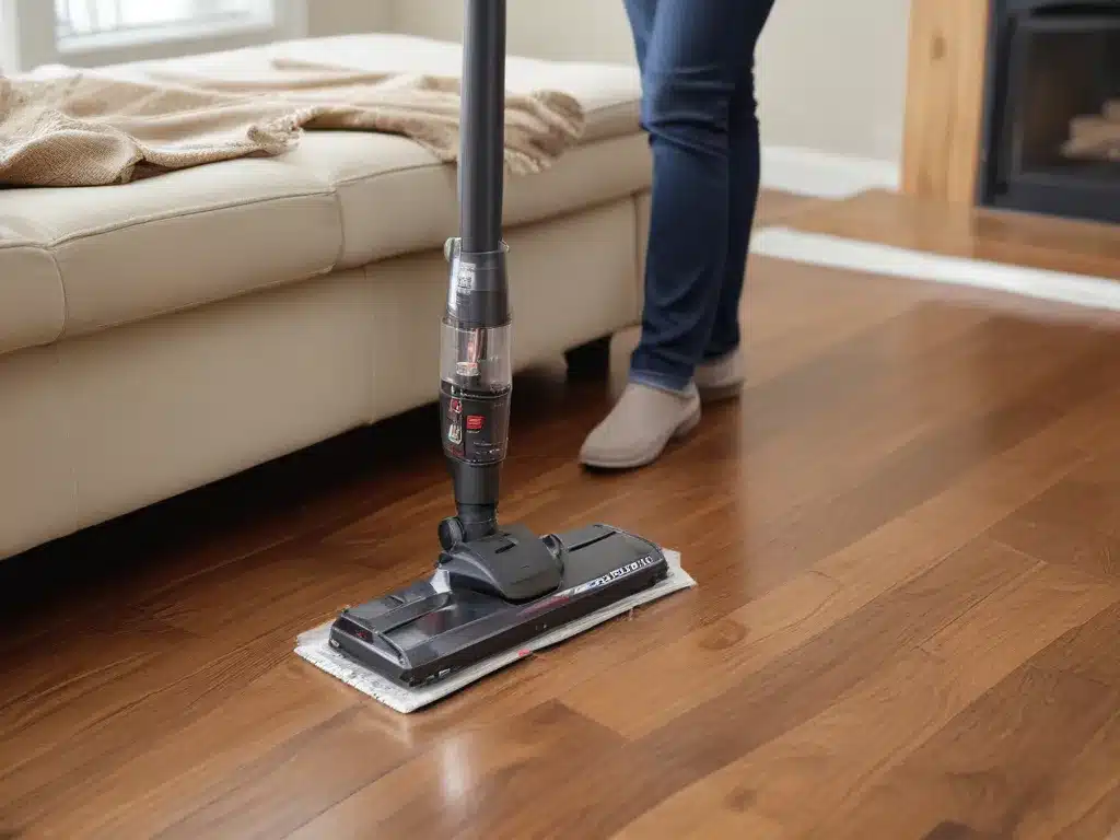 Clean Hardwoods Safely With Surface-Sensing Vacuums