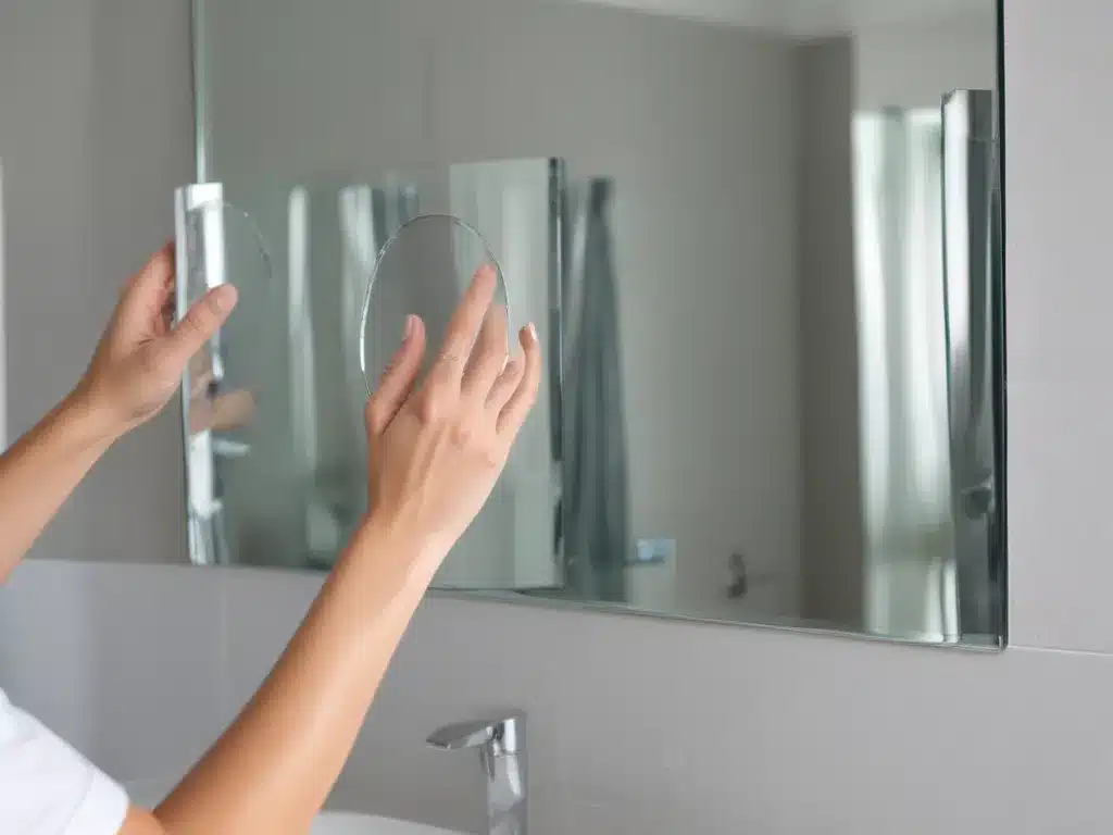 Clean Mirrors and Glass Surfaces