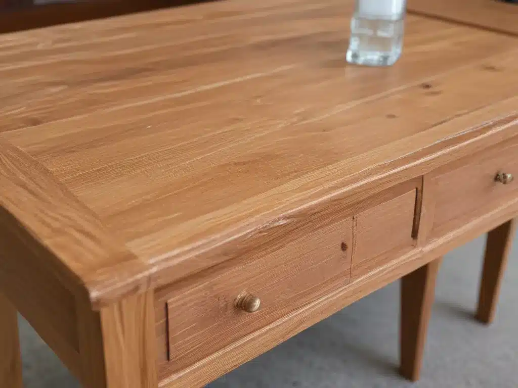 Clean Wood Furniture Without Chemicals