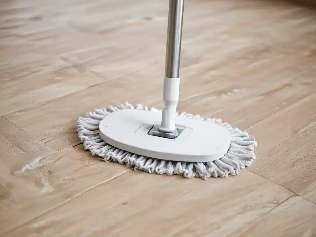 Clean Your Floors Without a Mop or Bucket