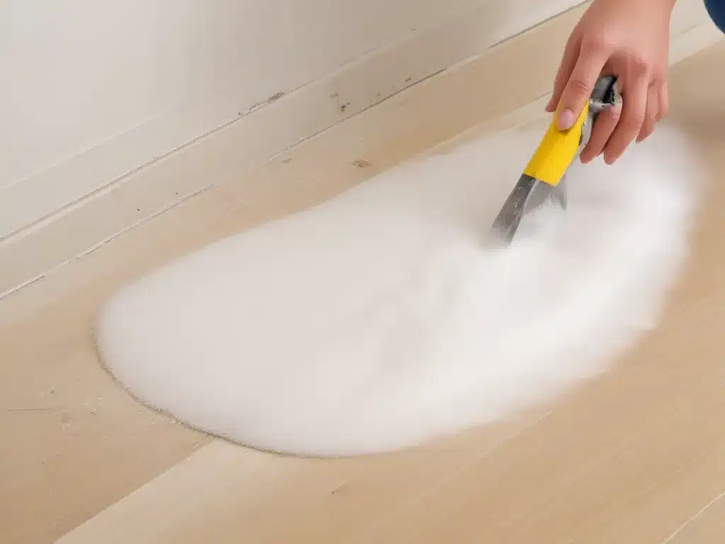 Clean and Clear – Removing Dust Without Fumes