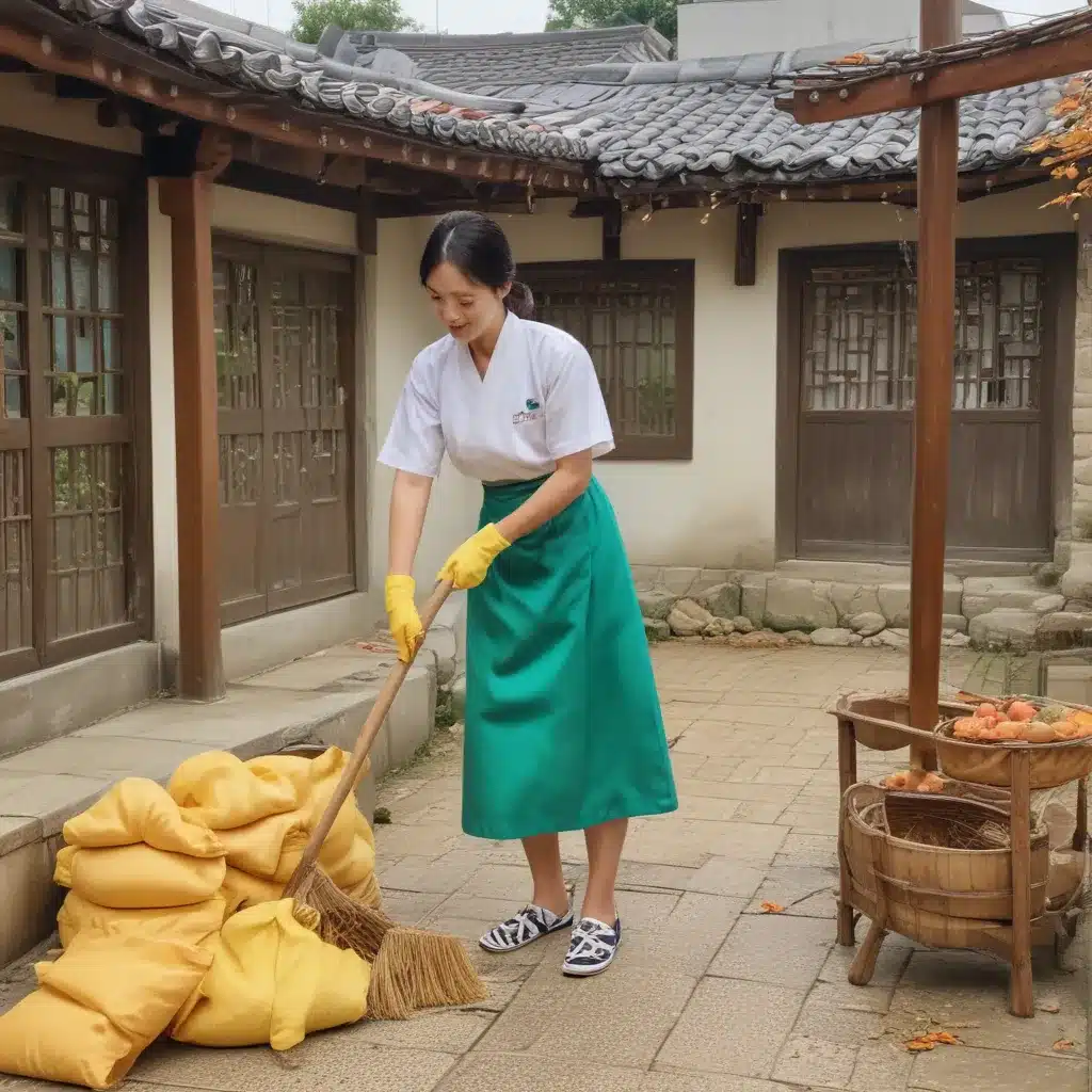 Cleaning for Chuseok Customs