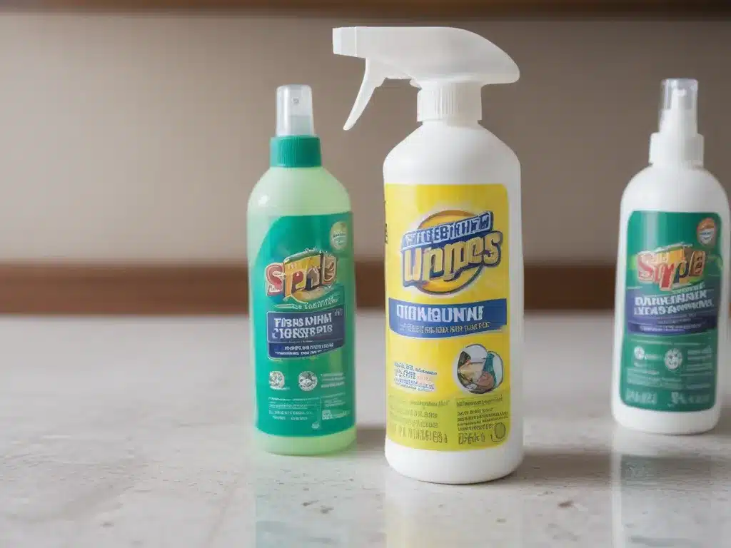 Comparing Spray Cleaners vs Disinfecting Wipes