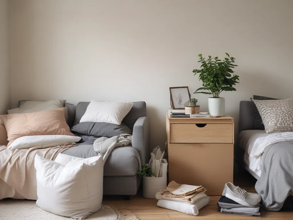 Creating Comfort Through Decluttering