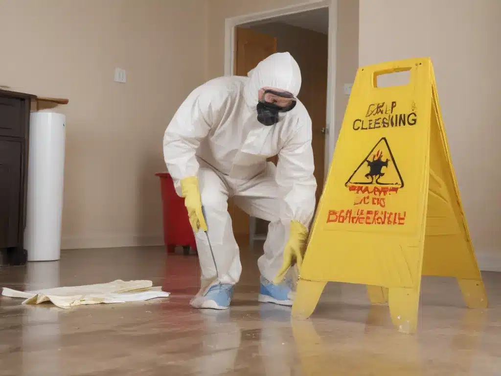 Crime Scene Cleaning Protocols