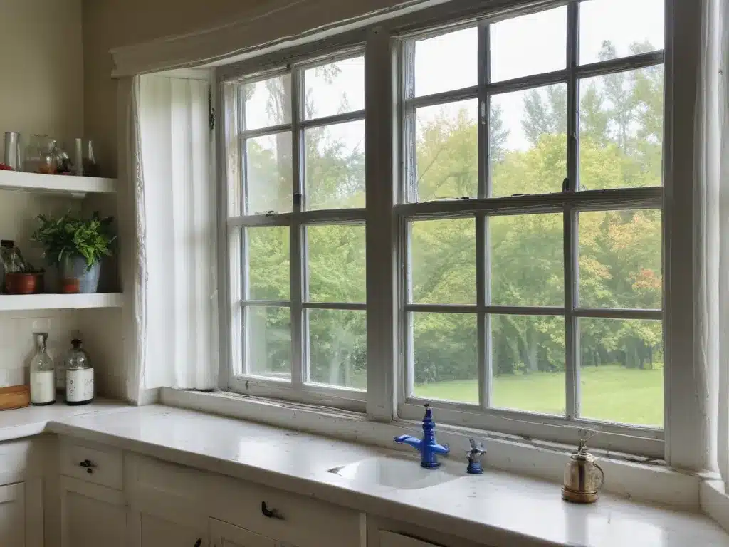 Crystal Clear Windows with Easy Vinegar Solution