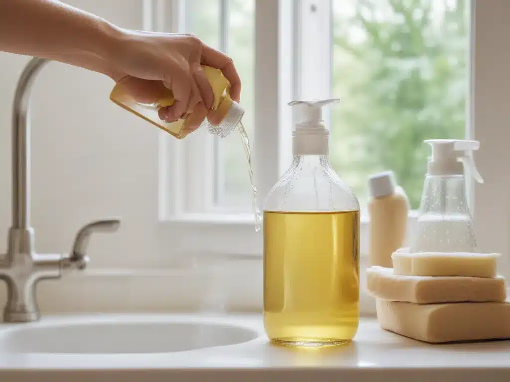 Cut Chemicals With Natural Cleaners