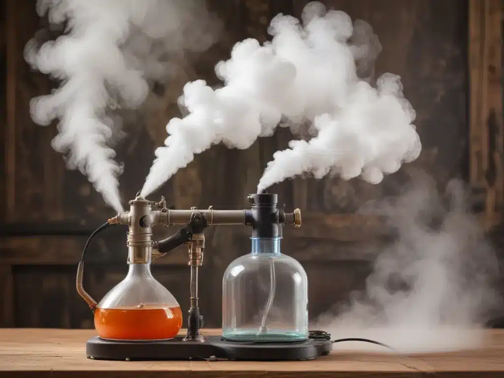 Cut Chemicals with Steam-Powered Gadgets