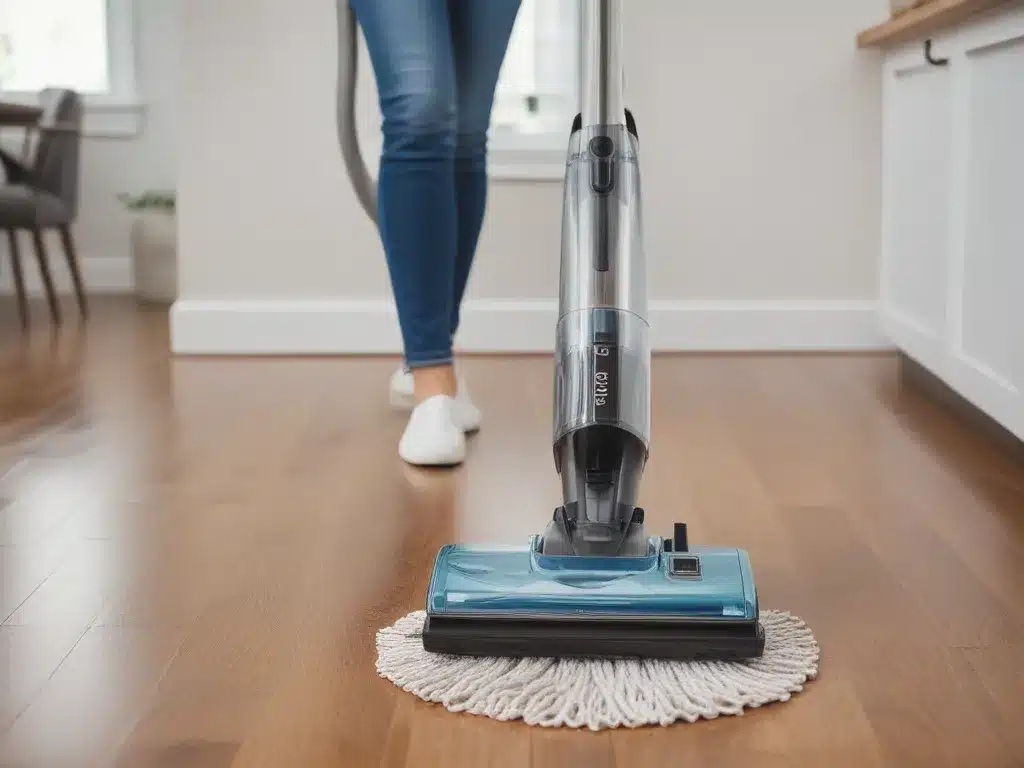 Cut Down on Mopping with Self-Cleaning Vacuums