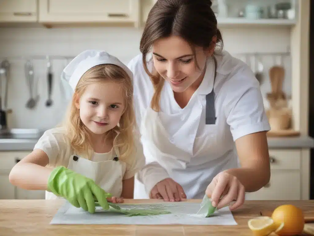 Cut Kitchen Germs without Chemicals