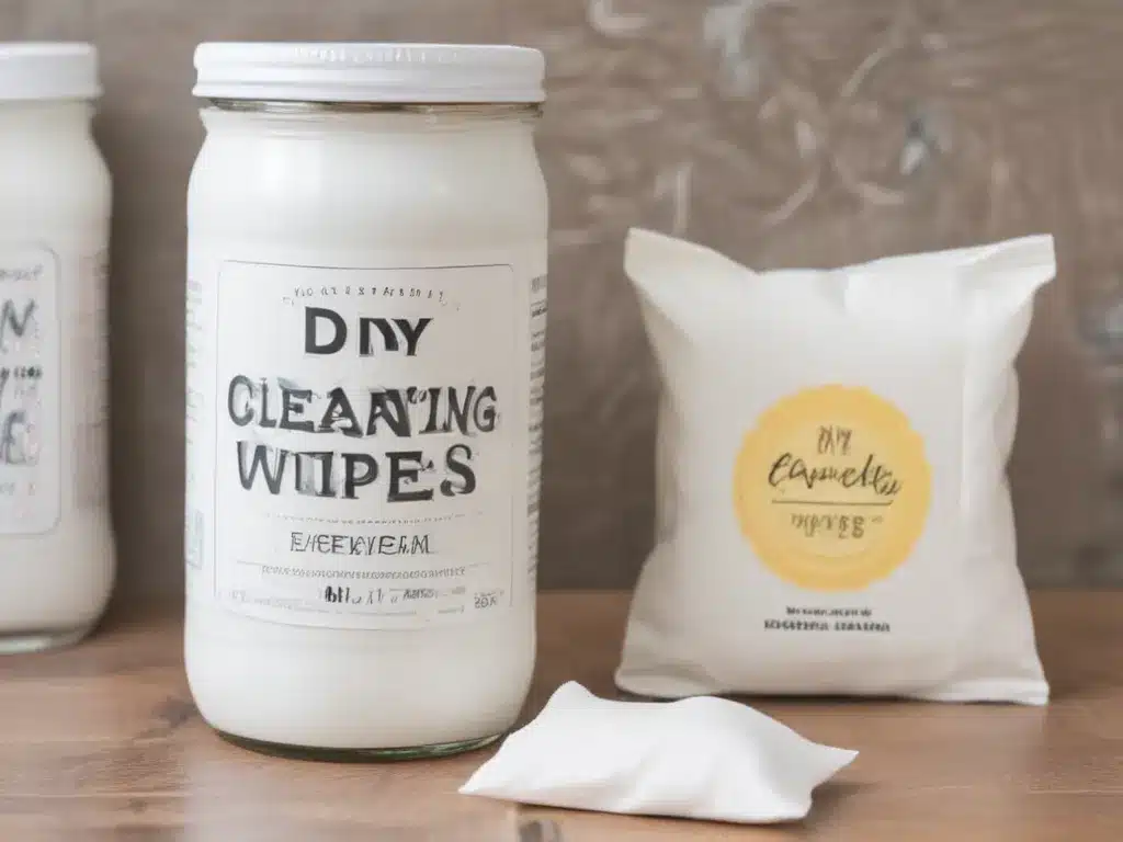 DIY Cleaning Wipes for Every Room