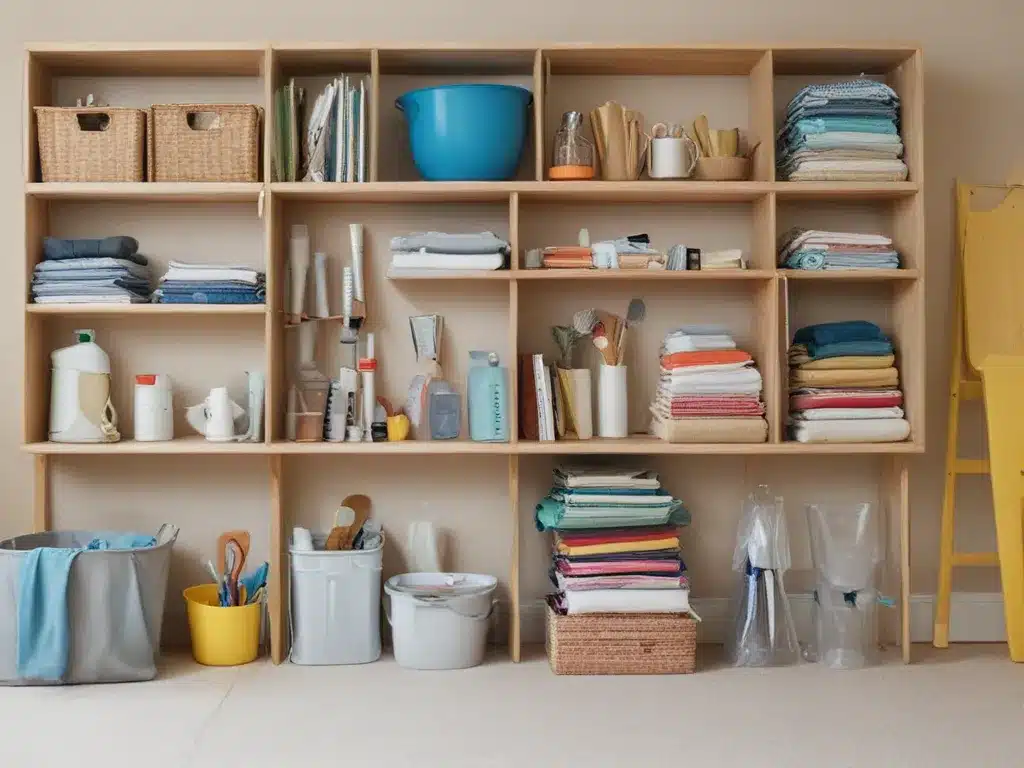 De-Clutter and Organize Your way to Clean