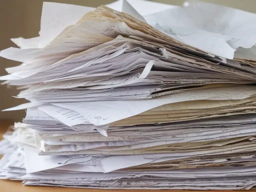 Declutter Paper Clutter for Good