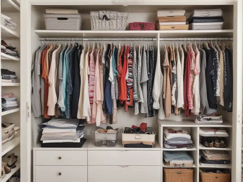 Declutter and Organize Closets