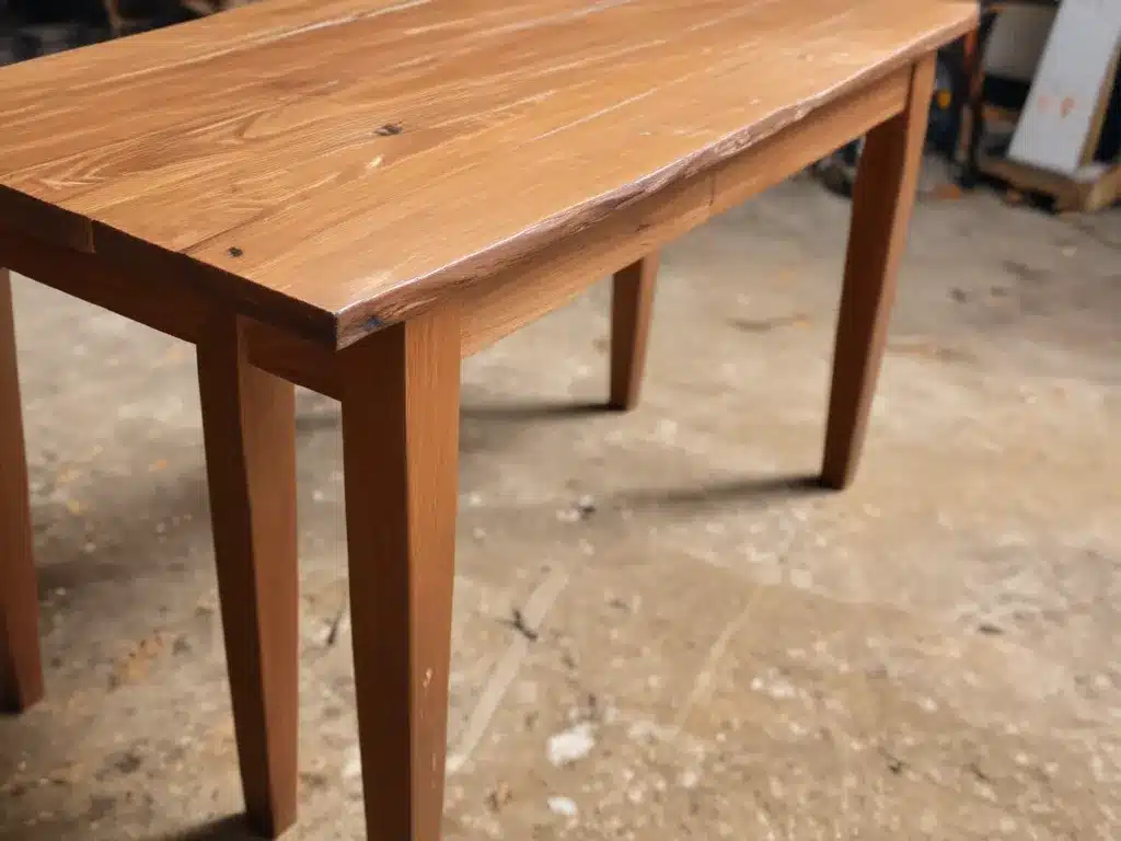 Deep Clean Wood Furniture