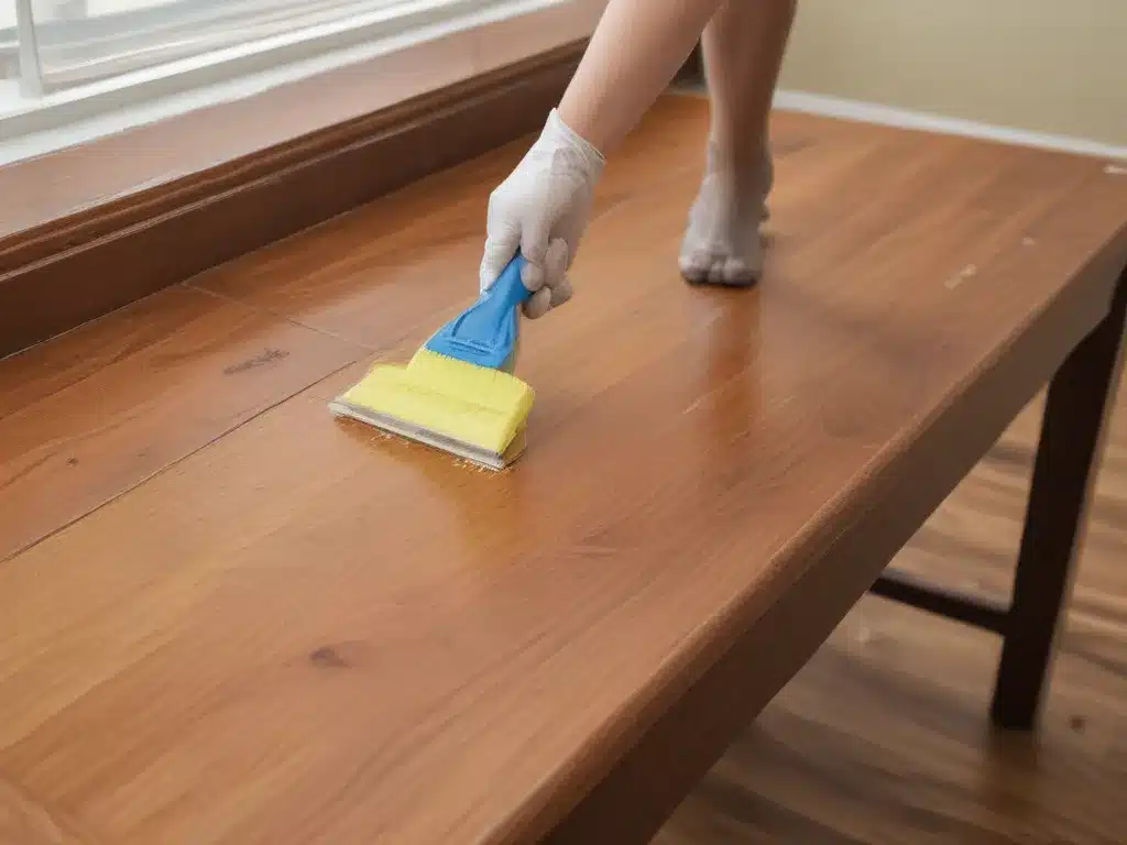 Deep Clean Wood Furniture Like a Pro