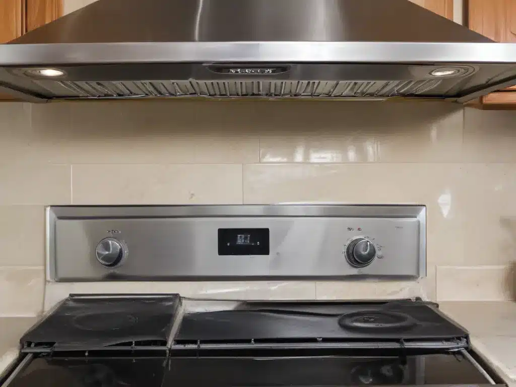 Degrease Your Oven Hood with Dish Soap