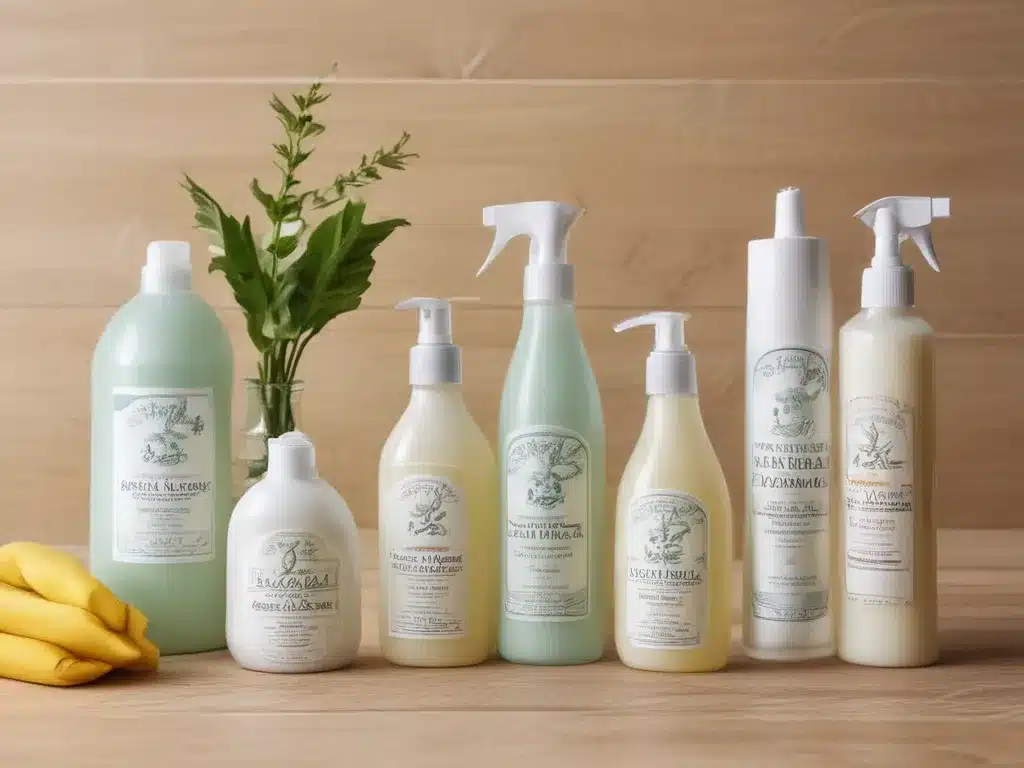 Discover Natural Cleaning Products