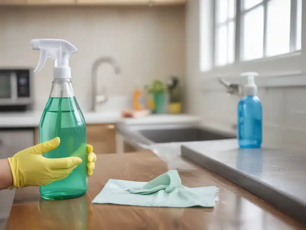 Disinfect Safely to Kill Germs at Home