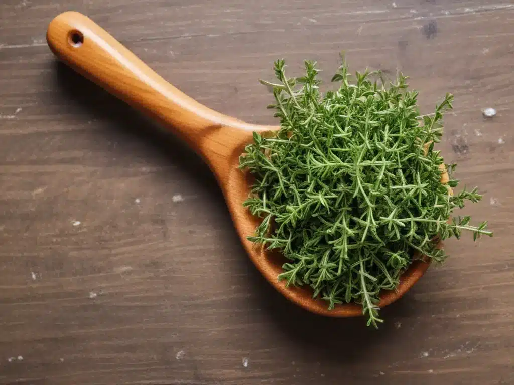 Disinfect Your Home with Thyme and Vinegar